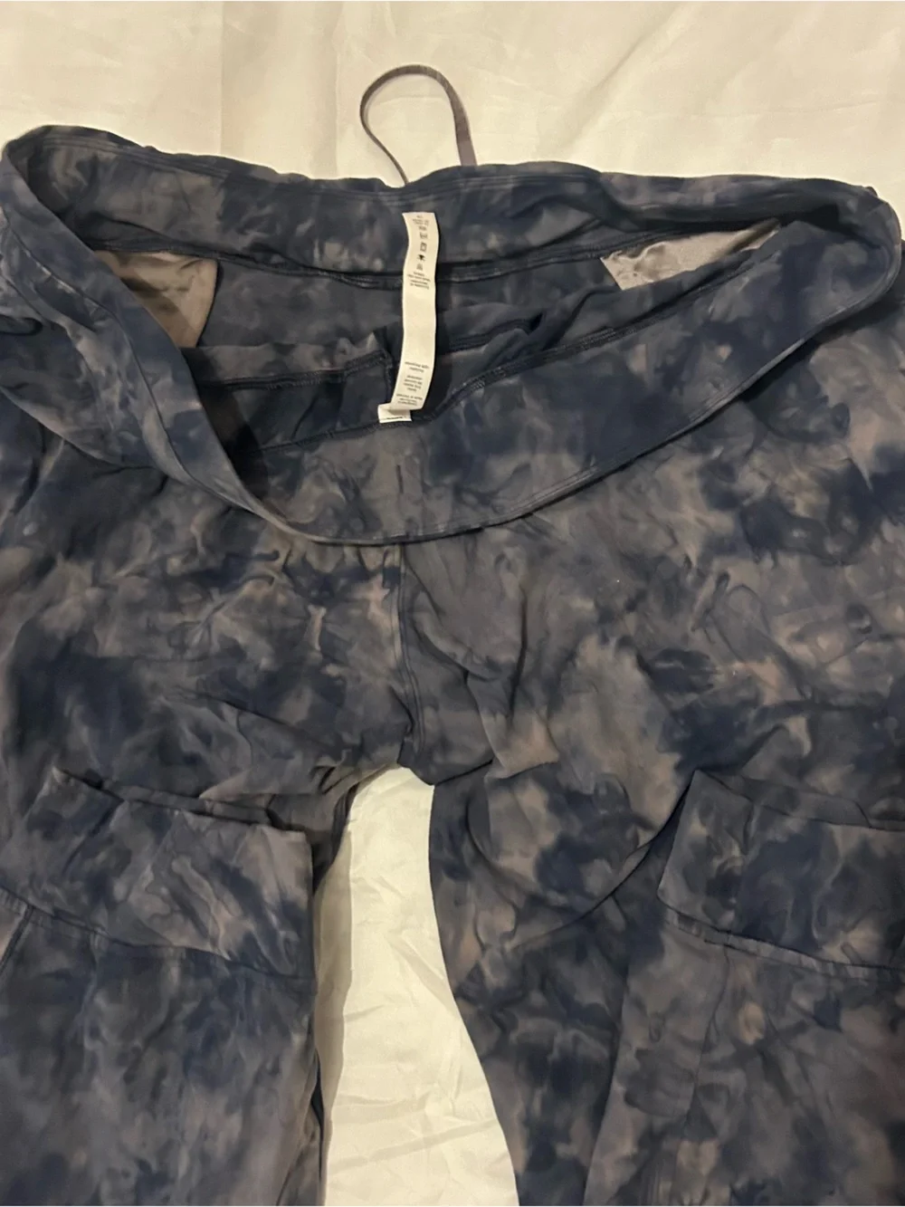 lululemon athletica Women's Dark Navy Tie-Dye Track Joggers